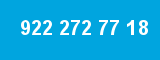 922 272 77 18